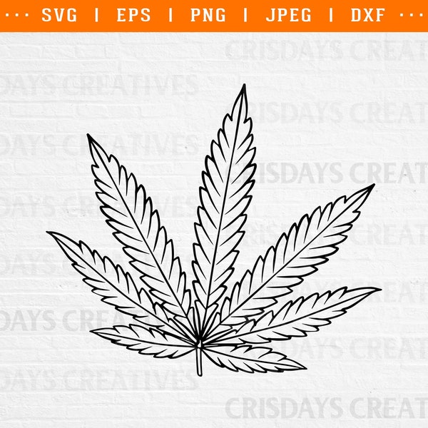 Weed Leaf Svg| Pot Leaf svg| Marijuana Leaf Svg| Cannabis Leaf Svg| Marijuana Leaf Frame SVG| Roll it Pot leaf SVG