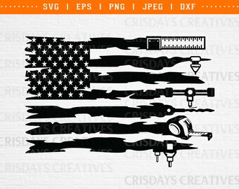 us flag printer svg, printer png svg, flag tools svg, us flag tools svg, laser printer tool, cnc and 3d printer svg, print tools svg dxf png