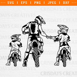 DadLife KidLife SVG| Dad and Sons SVG| Motocross Svg| Dad Life SVG| Dirtbike Svg| Png, Vector,Cut Files
