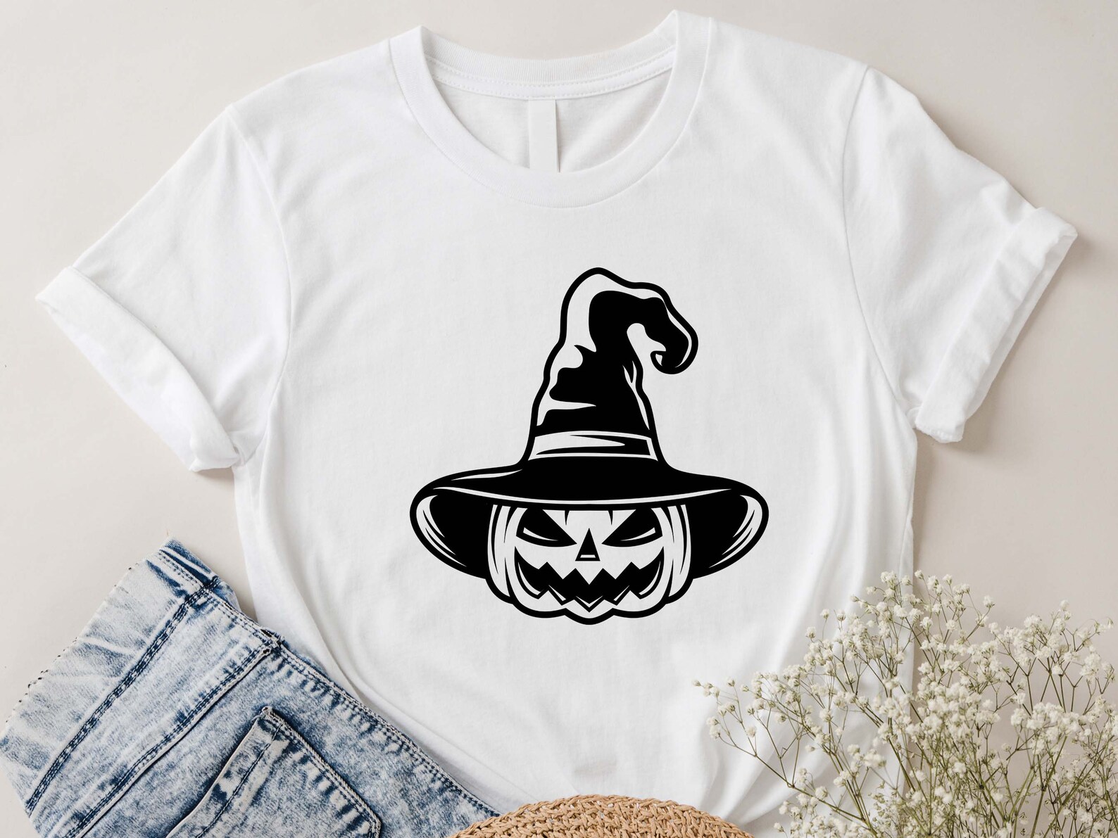 Pumpkin Witch Hat Svg Halloween Svg Witch Hat Pumpkin Svg - Etsy