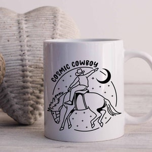 Cosmic Cowboy Svg, Country Png, Western T-shirt Sticker Clip Art ...