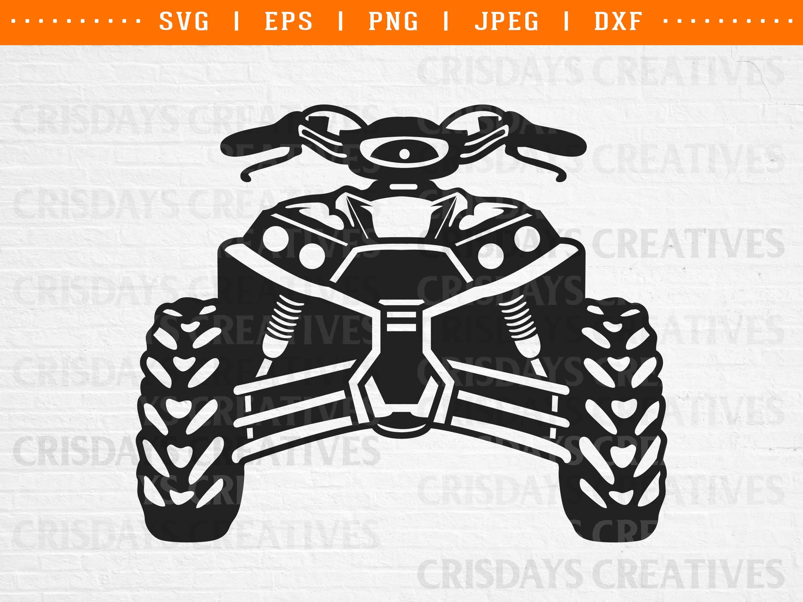 ATV Svg 4 Wheelers SVG Atv Rider Svg Atv Png Atv Clip Art Etsy Canada