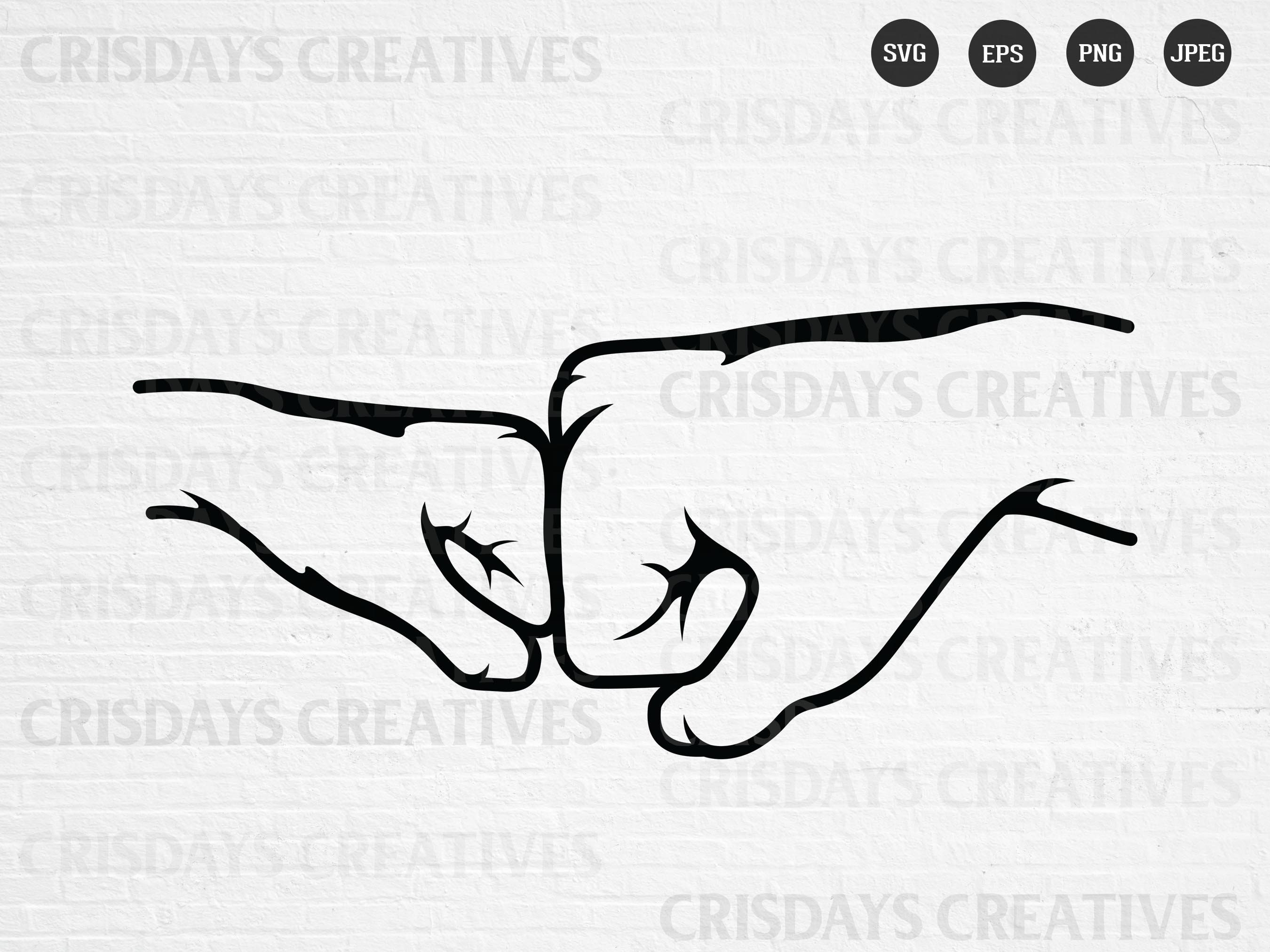 Fist Bump Svg Father Son Fist Bump Dad and Baby Fist New - Etsy