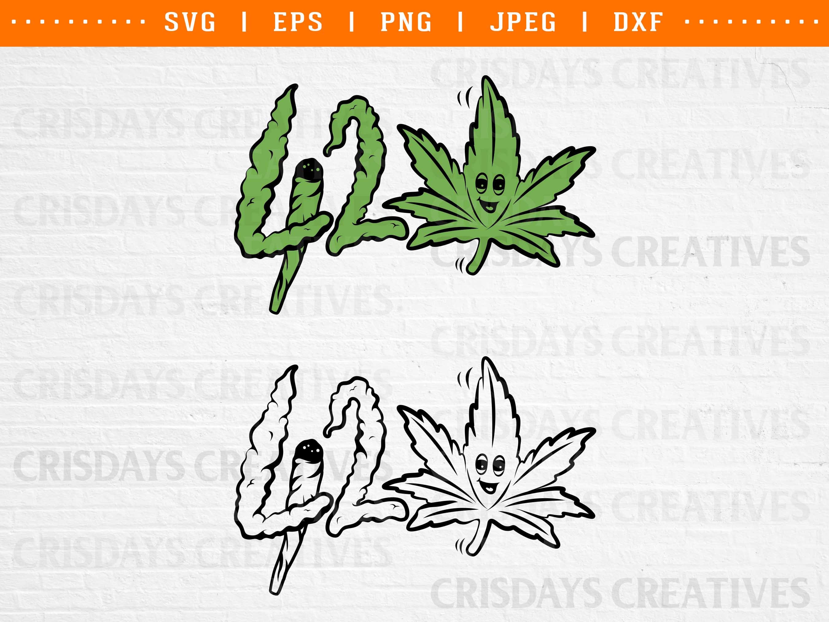 420 Svg, 420png, 420 Decal, 420 Smoke Design, Smoke Svg, Weed Svg 