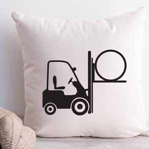 Fork Lift Svg, Fork Lift Cut Files, Fork Truck Svg, Forklift Svg