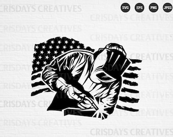 US Welder Svg| Welder Flag Svg| Welder Svg| USA Welder| American Welder| Welder Vector| Welder png| Welder Tshirt| Cut Files