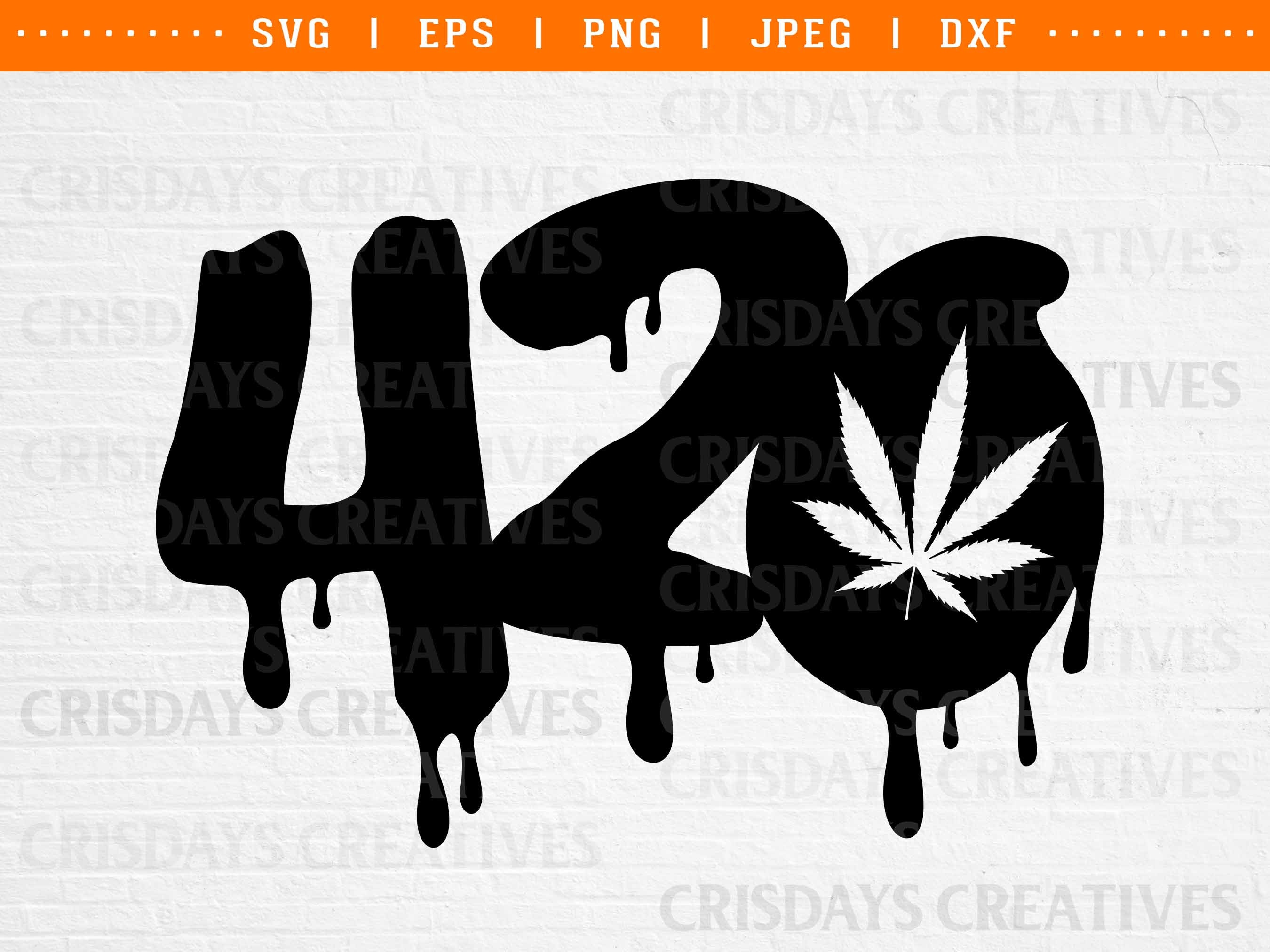 420 Svg, 420 Decal, 420 Sticker, Fourtwenty, Weed Svg, Weed