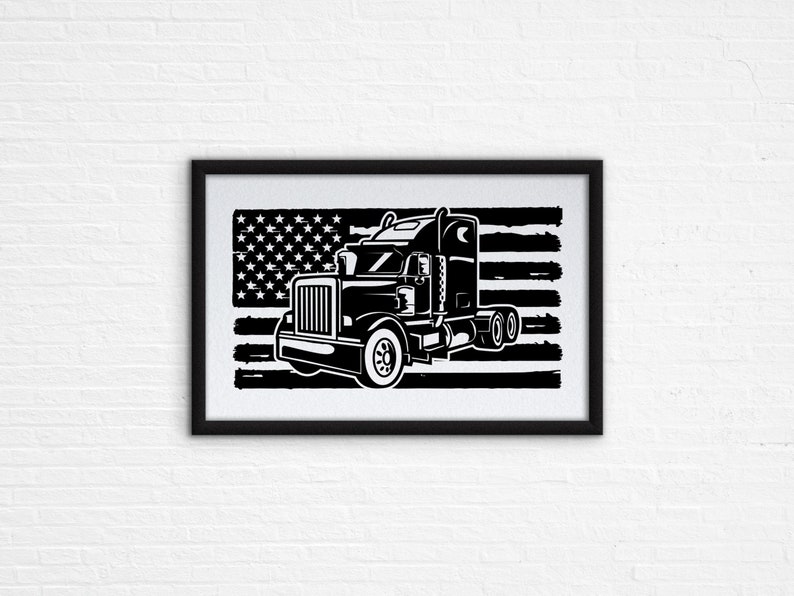Free Free 214 Vector Semi Truck Svg SVG PNG EPS DXF File