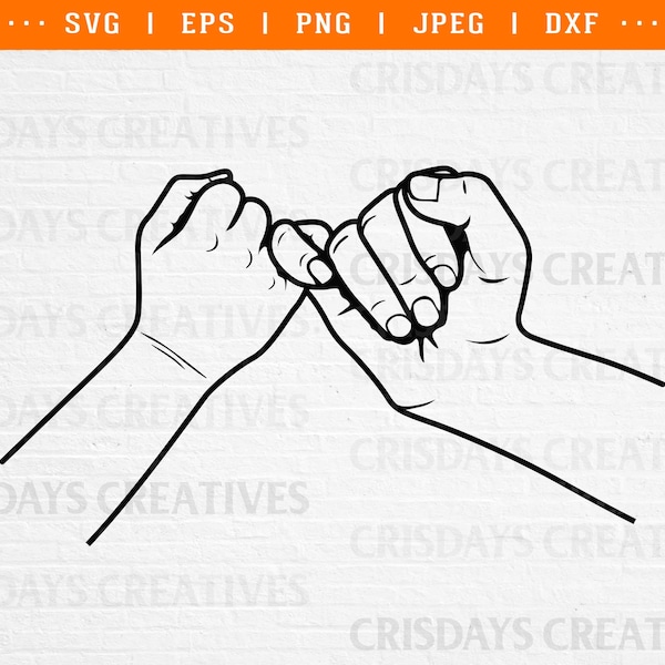 pinky swear svg, mom and daughter hand sign svg, mom and daughter promise hand svg, mom and daughter pink swear svg, pinky swear cut files