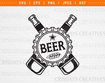 beer bottle, beer bottle svg, beer gift beer label, beer clipart, beer lover gift, svg files for cricut, clipart, png, dxf, monogram