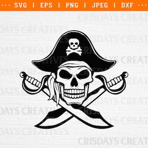 testa di teschio pirata, vinile adesivo teschio pirata svg, file di taglio teschio pirata, teschio pirata svg, teschio pirata png, pirata svg, clipart pirata
