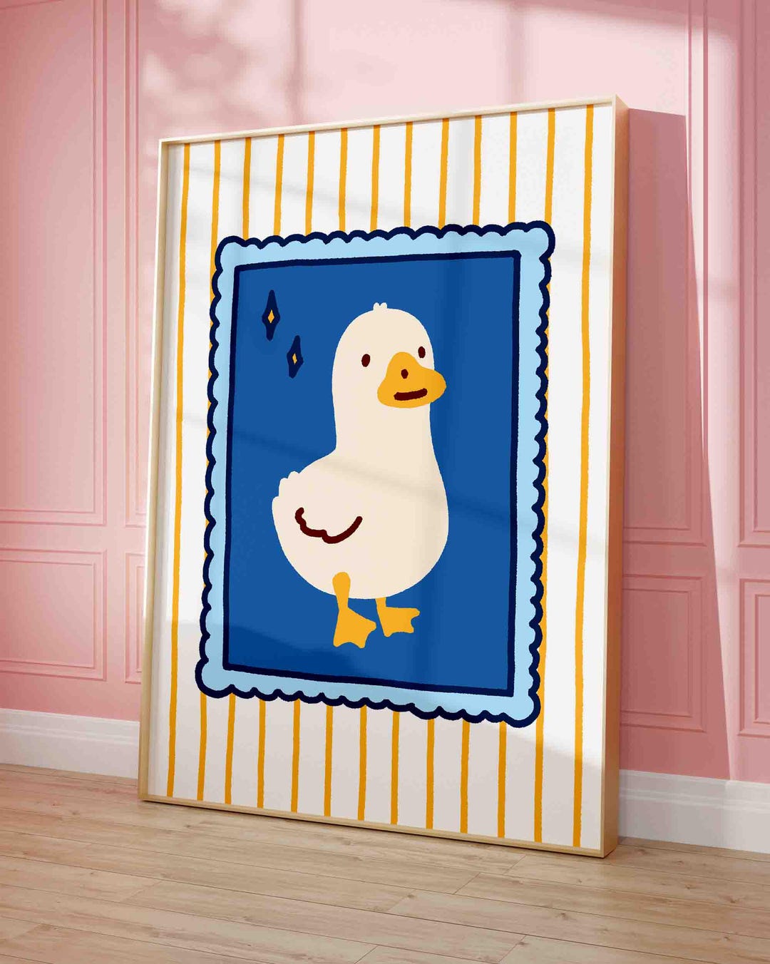 Cute Duck Poster, Funny Bath Time Poster, Cute Bathroom Art Print ...