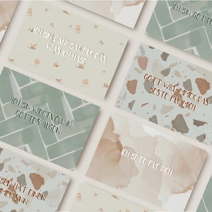 biblische Wahrheiten für Kinder, Ermutigungskarten, Affirmationskarten christlich