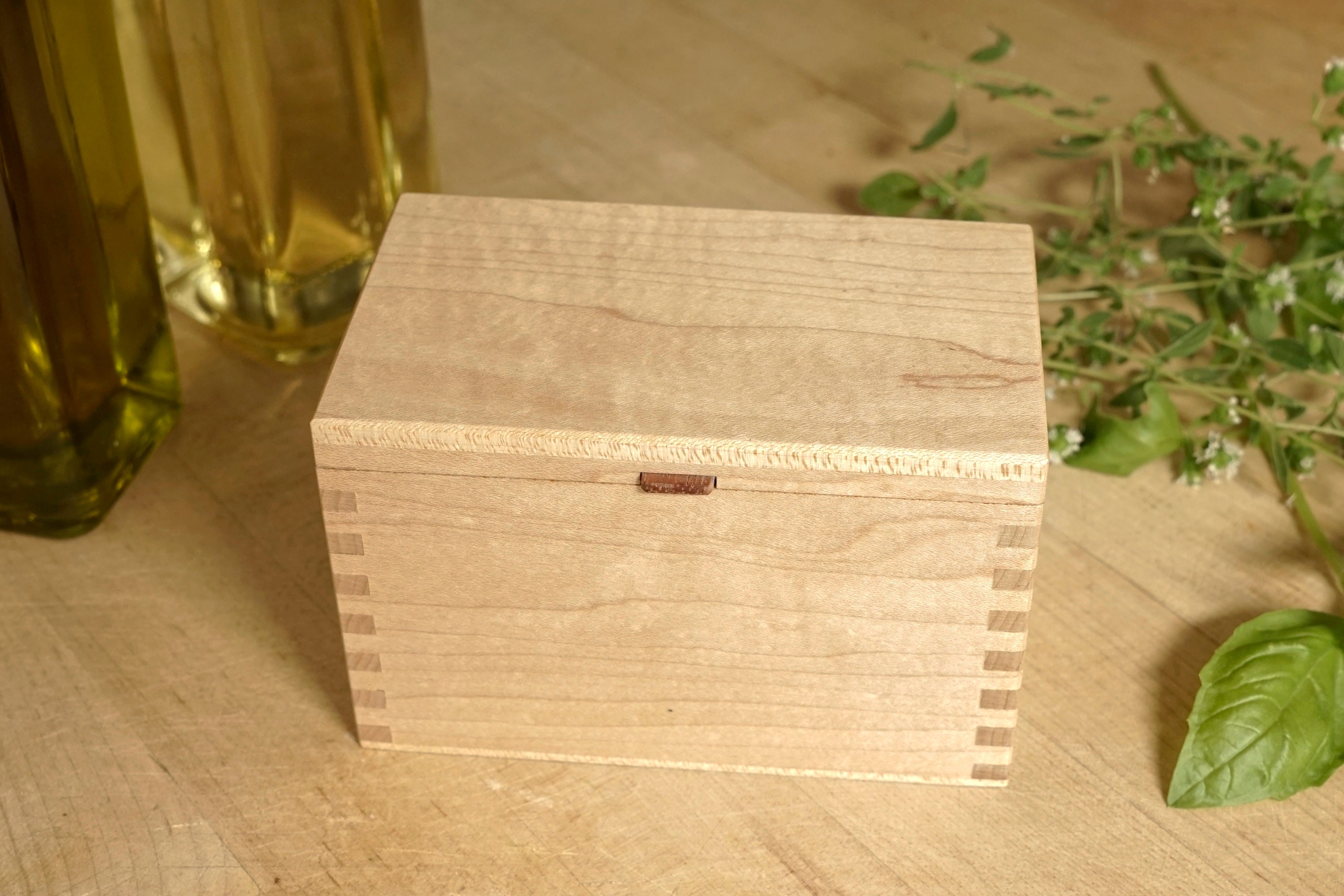 Maple Garlic Box Garlic Holder Garlic Vault Etsy