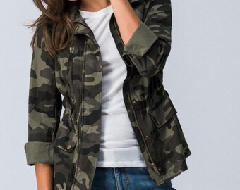 camo jacket womens
