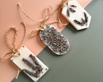 Bergamot Lavender Aroma Block | Handmade Soy Wax Home Scent