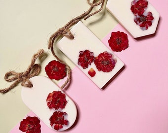 Rose Tangerine Soy Wax Aroma Block: Red Rose Home Scents (1 Piece)