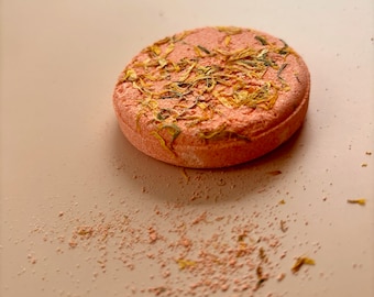 Aromatherapy Shower Steamers - Set of Tangerine Shower Fizzers with Essential Oils