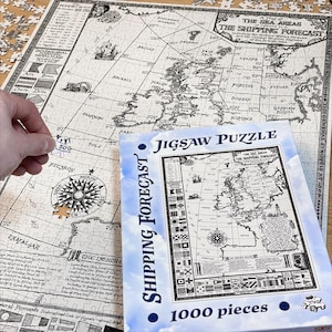 Versandkosten Forecast Landkarte Jigsaw Puzzle • 1000 Teile