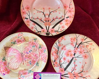 Decorative Plates, Painting and Decoupage Plates, Salad and Desert Plates