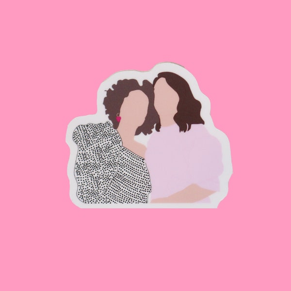 Abbi and Ilana Broad City Sticker