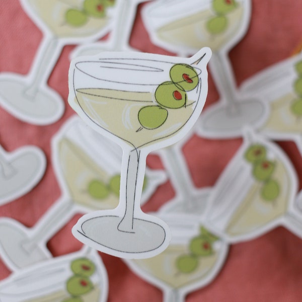 Mira Martini Sticker - Dirty Martini
