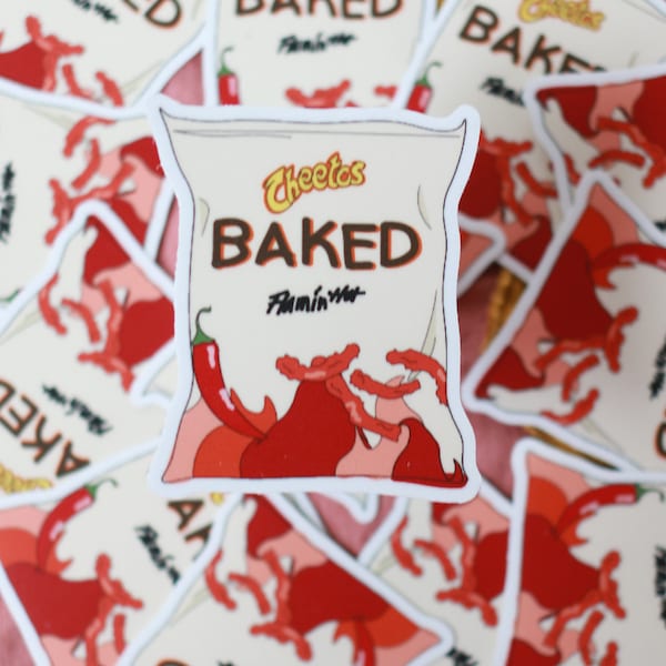 Hot Cheetos Sticker - Etsy