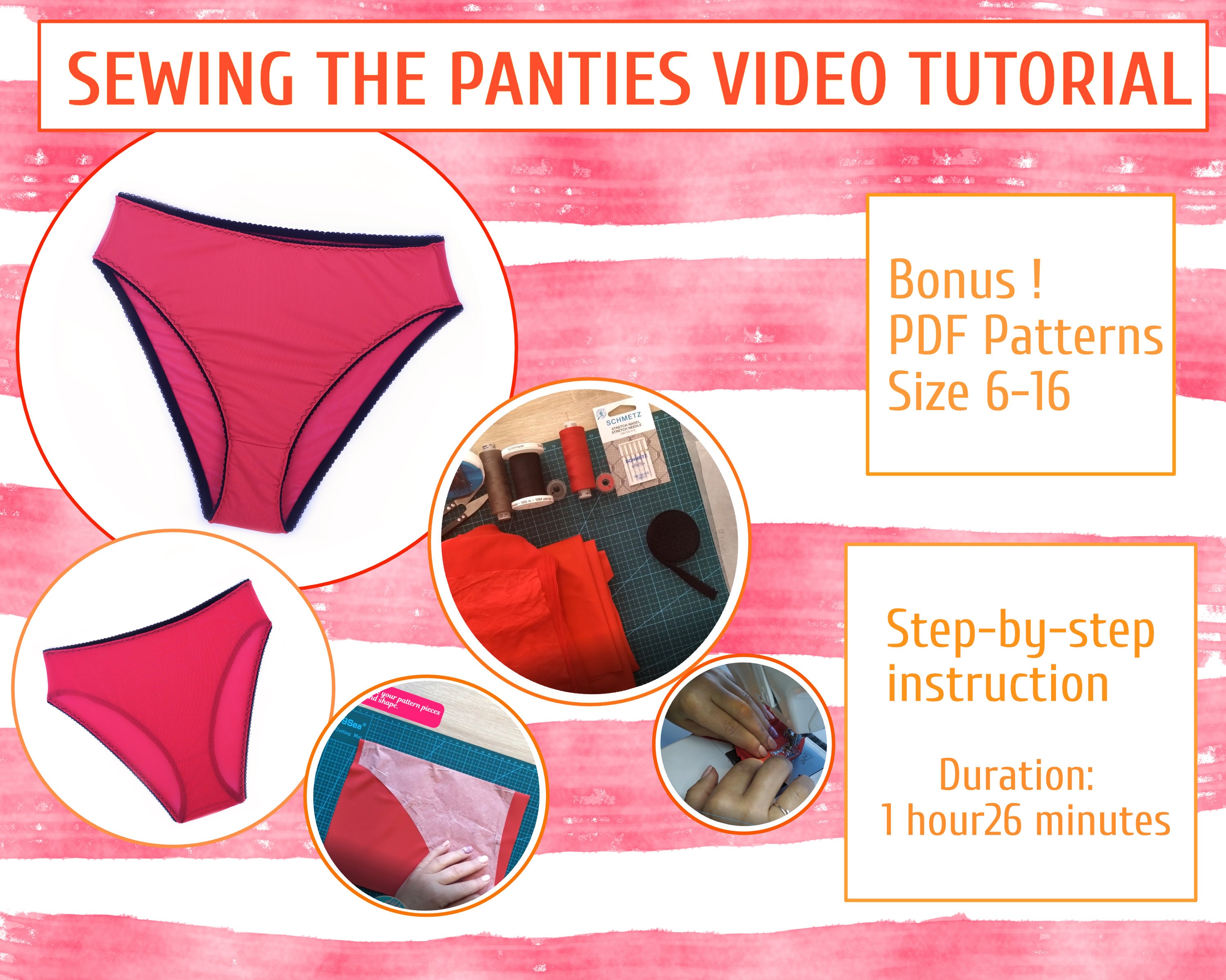 Panties : 6 Steps (with Pictures) - Instructables