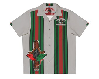 SWDB RBG Leaf Grey Hawaiian Shirt