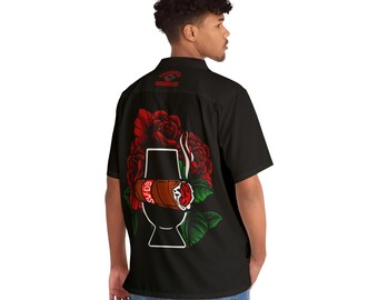 SWDB Rose Logo Hawaiian Shirt