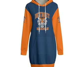 BMC Detroit Baseball Women's Long Hoodie