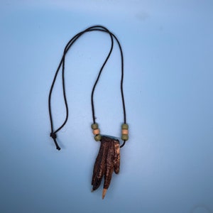 Alligator Foot Necklace