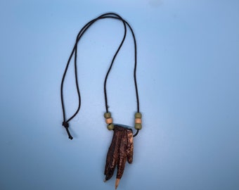 Genuine Alligator Foot Necklace | Real Louisiana Gator Jewelry | Oddities & Swamp Style Accessory