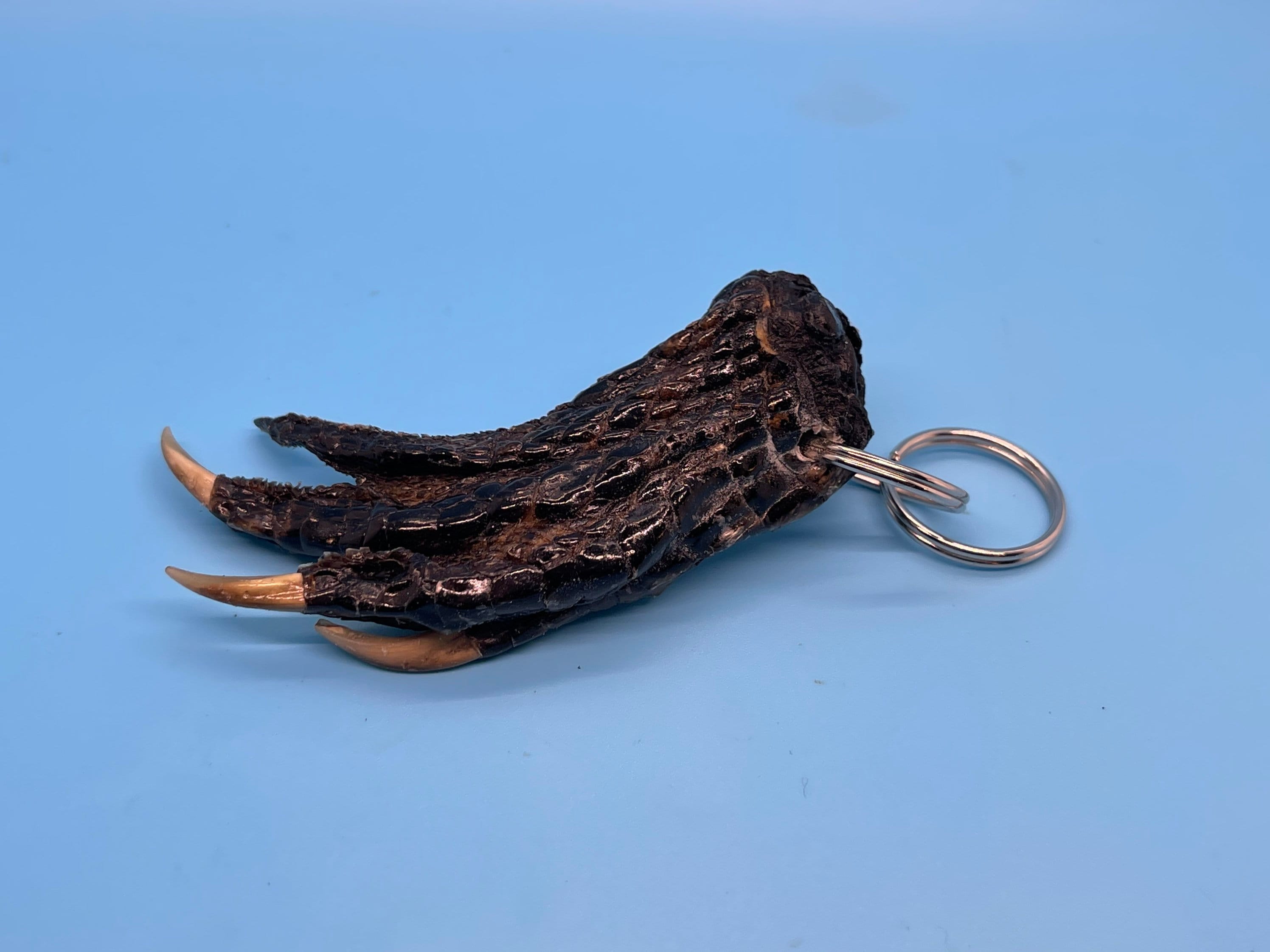 Alligator shop foot keychain