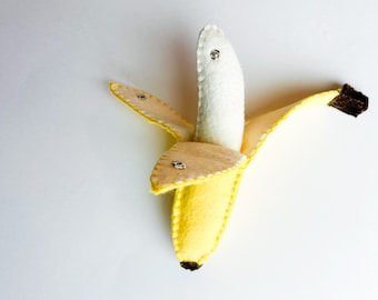 Felt Banana Toy