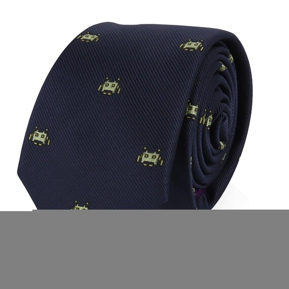 space invader tie