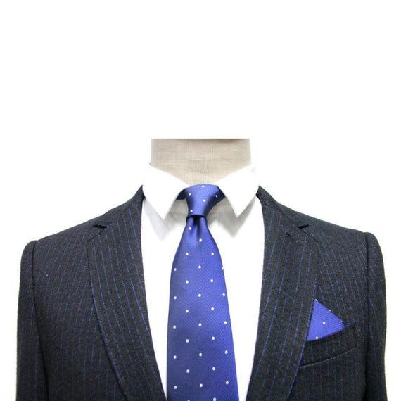 Set con cravatta e fazzoletto da taschino double-face con pianeti
