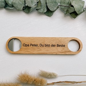 Personalized bottle opener