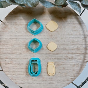 Clay Cutter / Vase with Top / Clay Cutter / Clay Molds / Fimo Accessories / Fimo Cutter / Handmade Jewelry