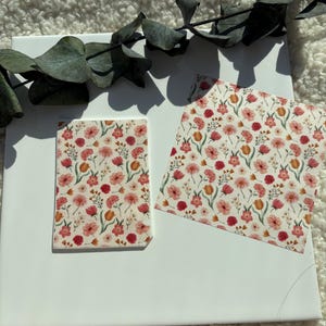 Carta transfer per pasta polimerica / Carta transfer con motivo a fiori di rosa per pasta polimerica