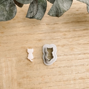 Clay cutter / little cat / clay cutter / polymer clay cutter / handmade jewelry