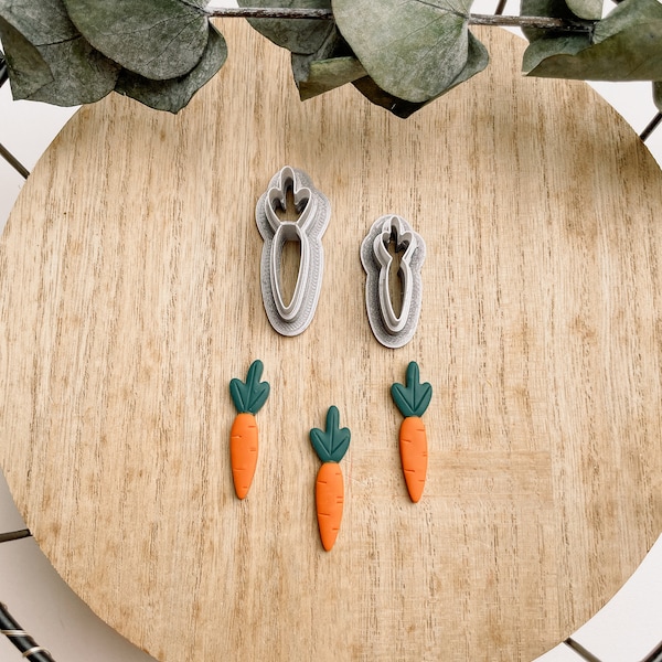 Clay Cutter / Carrot / Tonformen / Fimoausstecher  / Handgemachter Schmuck