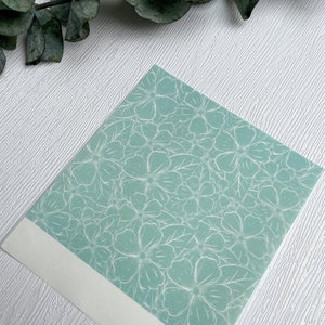 Carta per trasferimento di fiori per argilla polimerica / Carta per trasferimento di fiori per argilla polimerica