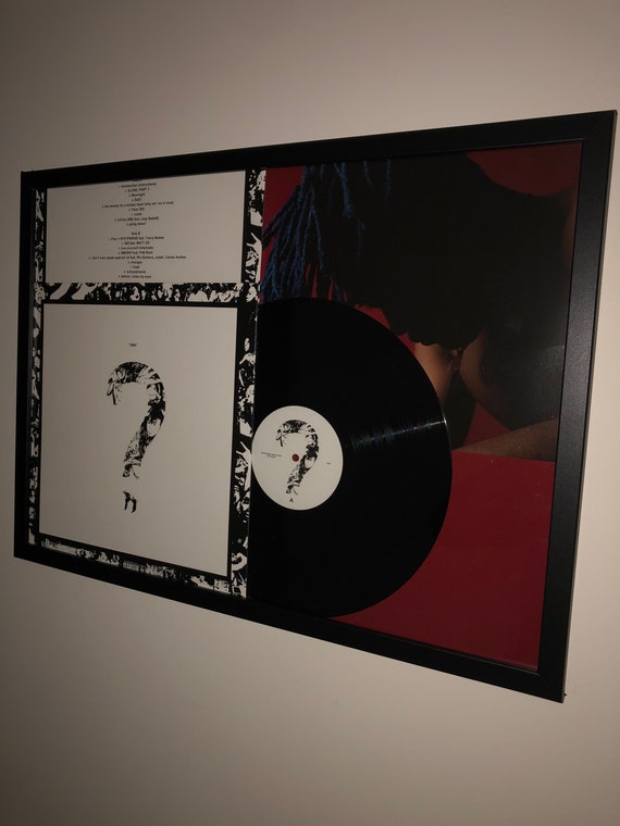 Gift Vinyl Record Framed Xxx Tentacion 