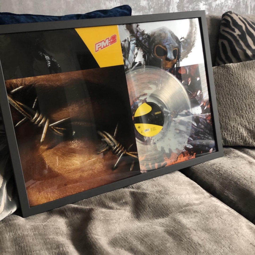 Gift Framed Vinyl Post Malone Beerbongs and Bentleys Etsy