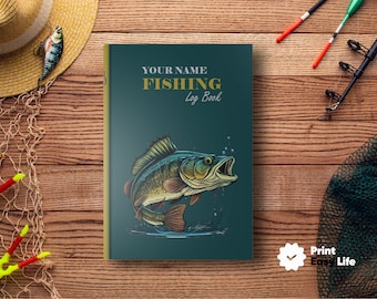 Personalized Fishing Log Book: Angler's Catch Tracker