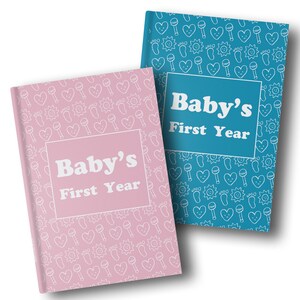 Spersonalizowany prezent na Baby Shower! Pierwszy rok życia dziecka! Organizer na życie dziecka! Dziennik dziecka! Spersonalizowana książka dla dziecka! Śledzenie życia dziecka! Planer!