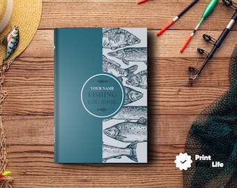 Personalized Fishing Log Book: Angler's Journal, Fishing Diary ! Catch Tracker