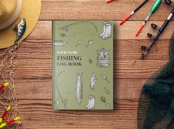 Personalized Fishing Log Book: Angler's Journal, Catch Tracker ! Fisherman's Notebook !