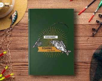 Personalized Fishing Log Book: Angler's Journal, Catch Tracker ! Fishing Diary !